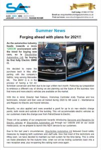 Summer Newsletter 2021